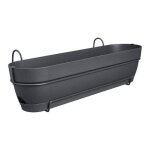 Balconniere elho vibia campana allin1 rectangulaire -  70 - plastique - 11 l - anthracite