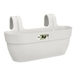 Balconni�re en plastique elho vibia campana easy hanger large blanc soie - 46 x 24 x 26, 5 cm