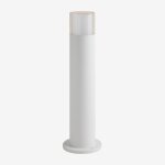 Balise led extrieure fialon en aluminium blanc