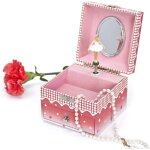 Ballerine - bote a musique fille - boite a bijoux musicale phosphorescente - idal cadeau naissance, ...