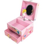 Ballerine - bote a musique fille - boite a bijoux musicale phosphorescente - idal cadeau naissance, ...