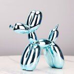Ballon de galvanoplastie de chien en rsine nordique, dcorations de maison illimites, salon moderne, ...