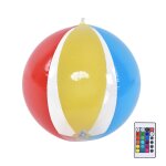 Ballon de plage gonflable flottant de 40cm, jouet de piscine étanche avec lumière led pour fête, décoration ... Ballon de plage gonflable flottant de 40cm, jouet de piscine étanche avec lumière led pour fête, décoration ...
