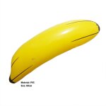 Banane gonflable en pvc, jouet de plage, piscine gonflable, jouet de plage, forme de fruit mignon, dcor ...