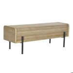 Banc banquette bois et m�tal dkd home decor