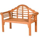 Banc de jardin pliable en bois d eucalyptus 2 places 123 x 54 x 96 cm banquette de jardin extrieure ...