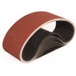 Bandes abrasifs 100x610 mm - 10 pices de 60 grain bande ponceuse pour ponage et polissage avec ponceuse ...