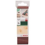 Bande abrasive 40x305 mm g120, rw, non perforé, fixation étrier - 3 pièces Bande abrasive 40x305 mm g120, rw, non perforé, fixation étrier - 3 pièces