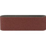 Bande abrasive 75x533 mm , g40, rw, non perforé, fixation étrier - 3 pièces Bande abrasive 75x533 mm , g40, rw, non perforé, fixation étrier - 3 pièces