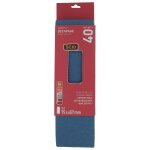 Bande abrasive anti - encrassement 75 x 457 mm scid - grain 40 - vendu par 2