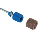 Bandes abrasives avec mandrin sc407 dremel � 13 mm grain k60 / k1120