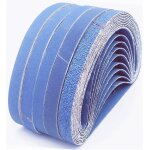 Bandes abrasives en métal 100x915 mm grain 2x 60 / 80 / 100 / 120 / 240 / 320 grains. pour ponceuse à ... Bandes abrasives en métal 100x915 mm grain 2x 60 / 80 / 100 / 120 / 240 / 320 grains. pour ponceuse à ...