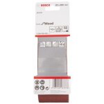 Bandes abrasives, set de 3 pièces 60 x 400 mm, 60 Bandes abrasives, set de 3 pièces 60 x 400 mm, 60