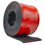 Bande de caoutchouc adhsive, rouleau caoutchouc, 50mmx3mmx3m tapis caoutchouc, bricolage, protection ...