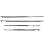 Bande scell�e en verre de fen�tre de voiture, fen�tre ext�rieure lat�rale, joint de bande de roue pour ...