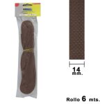 Bande de store wolfpack brun 14 mm. rouleau 6 m�tres
