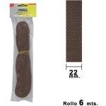 Bande de store wolfpack brun 22 mm. rouleau 6 m�tres