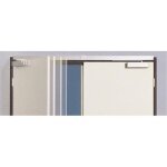 Bandeau s�lecteur pour 2 vantaux - porte de 1220 � 1350 mm - cp - gsr dormakaba