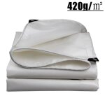 Bannire enduite de pvc rap - duty tarlii, abri solaire, pergola, ampoules, couverture de plante de jardin, ...