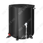 Baril de stockage d'eau de pluie pliable de type rservoir collecteur d'eau multifonctionnel portable ...