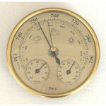 Baromètre, station météo avec baromètre et thermomètre hygromètre, station météo analogique murale 3 ... Baromètre, station météo avec baromètre et thermomètre hygromètre, station météo analogique murale 3 ...