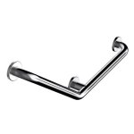 Barre d'appui coud�e - 135 - 3 points - inox care droite normbau