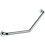 Barre coudée 135 diamètre 32 400x400 2 points fixation inox poli brillant - delabie - 5081p2 Barre coudée 135 diamètre 32 400x400 2 points fixation inox poli brillant - delabie - 5081p2