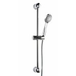 Barre de douche avec douchette anticalcaire 3 jets - indra disflex