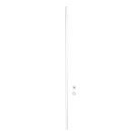 Barre de douche tlescopique en aluminium - blanc