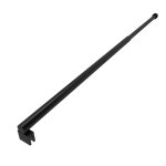 Barre de fixation extensible 70 - 100cm noir mat pour douche a l'italienne - fixation murale