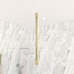Barre de fixation plafond recoupable finition or dore brosse pour paroi de douche freedom 2 gold Barre de fixation plafond recoupable finition or dore brosse pour paroi de douche freedom 2 gold