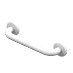 Barre de rel�vement droite �poxy blanche 450 mm - akw - 01241wh