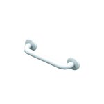 Barre de relvement droite poxy blanche 600 mm - akw - 01242wh