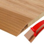 Barre de seuil adhesive seuil de porte barre de seuil multiniveau pour relier les joints de sol et les ...
