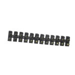 Barrette connexion 25 - 35 mm 12 plots � noir batilec