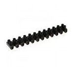 Barrette de connexion domino noir  visser 2 x 12 bornes section 4 mm dhome