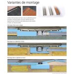 Barrette de finition inox - pour receveur riolito - wedi fundo wedi