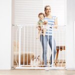 Barrire de scurit - vevor - extensible clture enfant chien 75 - 99x76 cm escalier
