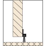 Bas porte garage bross. rig. 2. 50m Bas porte garage bross. rig. 2. 50m