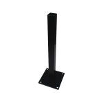 Base en fer pour poteau composite