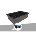 Bassin prform victoria quadro rectangulaire 0, 75 m? 225 l + filtre de berge / gravitaire - ubbink