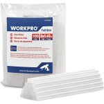 Baton de colle chaude 200 x 11mm workpro, batonnets de colle transparents 100 pi�ces universels pour ...