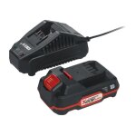 Batterie 20 v + chargeur parkside pour les 9 appareils de la srie x 20 v team