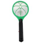 Batterie sans fil lectrique mouche moustique tapette bug zapper raquette insectes tueur vert