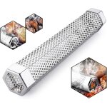 Bbq smoker tube, en acier inoxydable bote fumeur barbecue - 12  portable gnrateur de fume fonctionne ...