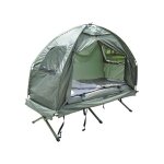 Bc - elec - 578 - 008 lit de camp avec tente, sac de couchage et matelas gonflable camping