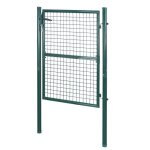Bc - elec - hmgd - 2 barri�re de jardin, portillon de jardin 106 * 125cm vert, porte de jardin, portail ...