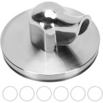 Bec verseur pour porte - filtre, bec verseur simple sans fond de 54 mm pour machines a cafe avec joints ...