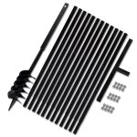 B�che et tari�re manuelle 120 mm avec rallonge m�che tari�re 13 m