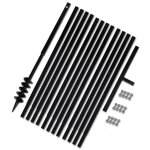 Bêche et tarière manuelle 80 mm avec rallonge mèche tarière 13 m Bêche et tarière manuelle 80 mm avec rallonge mèche tarière 13 m